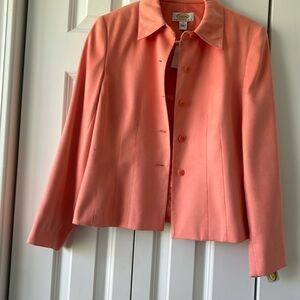 Blazer in Peach by Talbot Petite size 2